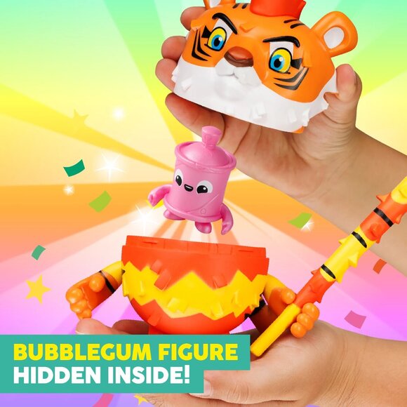 Pinata Smashlings Roblox Pinata Box Mo The Tiger Pinata Character Figure w/Stick - Picture 11 of 11